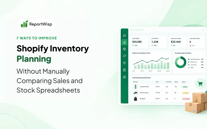 7 Ways to Improve Shopify Inventory Planning