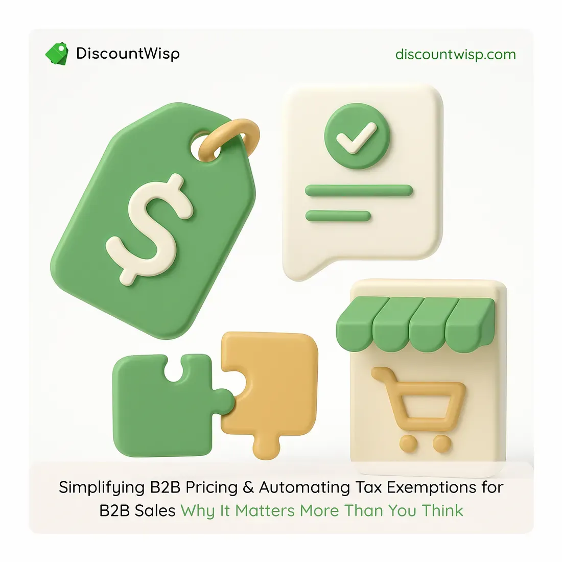 Simplifying Pricing & Automating Tax Exemptions on Shopify — Why It Matters More Than You Think