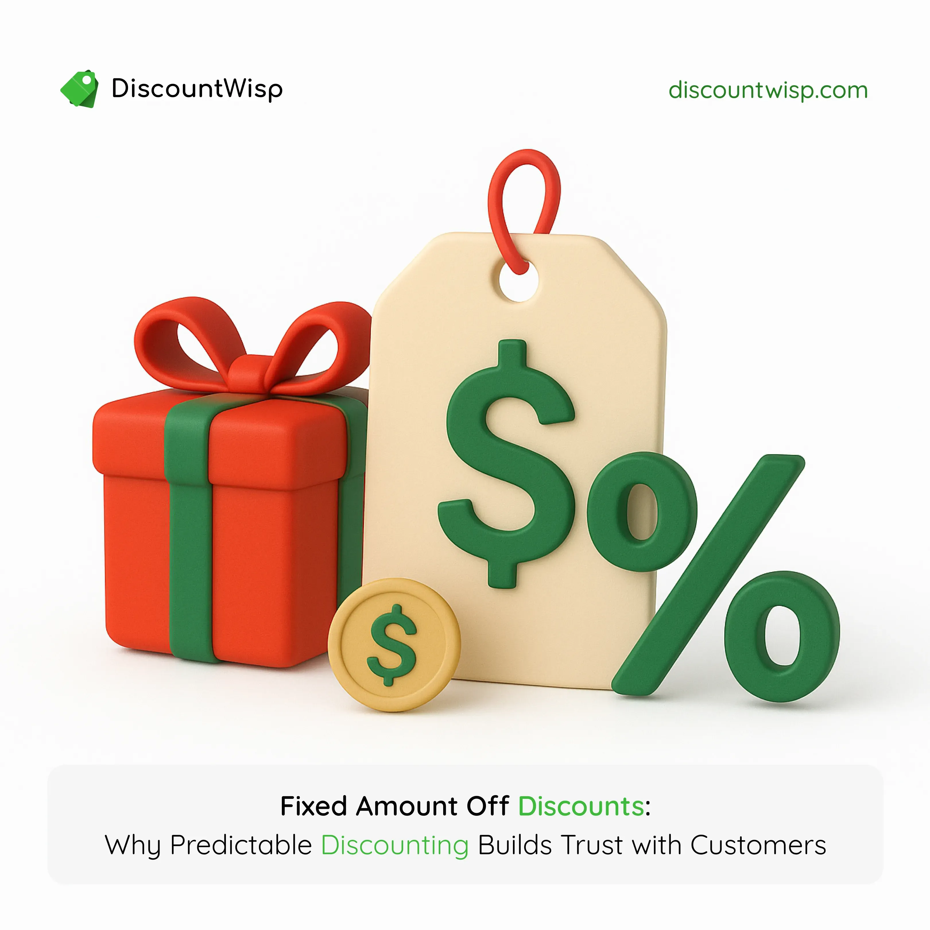 Fixed Amount Off Discounts: Why Predictable Discounting Builds Trust with Customers