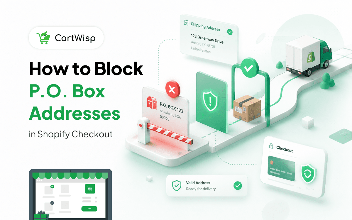 How to Block P.O. Box Addresses for Restricted Products in Shopify Checkout