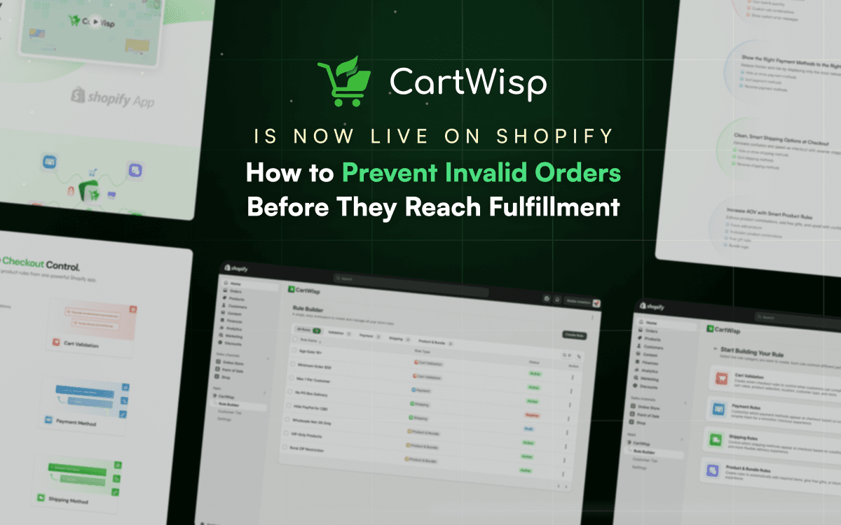 How to Prevent Invalid and Non-Compliant Orders on Shopify Before They Reach Fulfillment