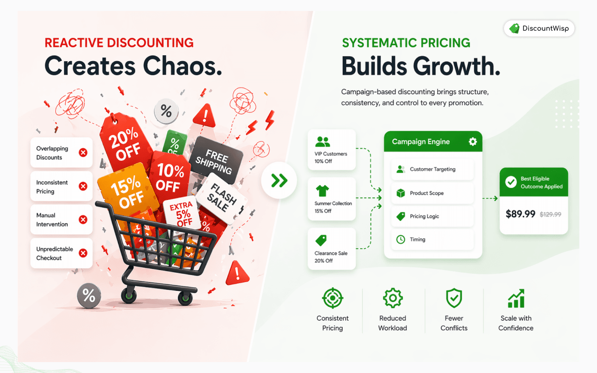 Why Reactive Discounting is holding Shopify Stores Back and How to Fix It